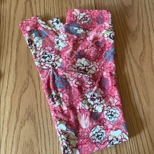 Fun Floral Patterned LuLaRoe Leggings